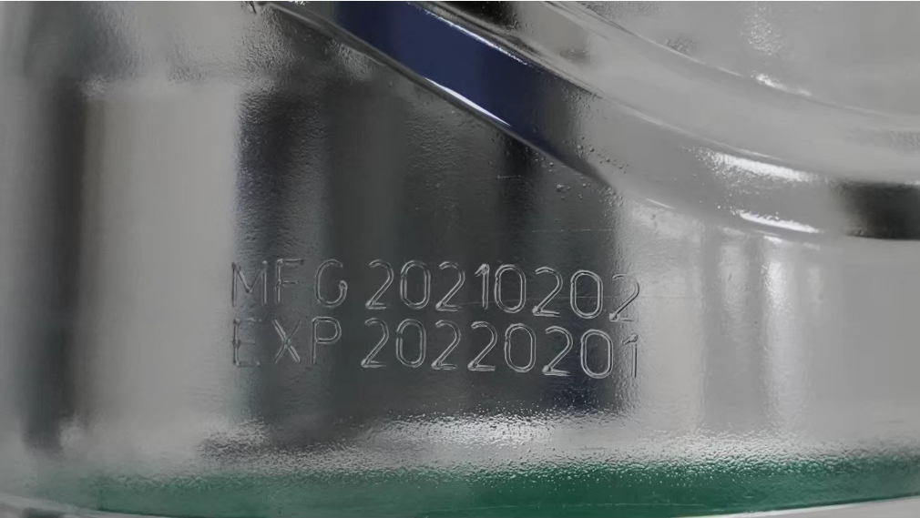 CO2 laser marking effect